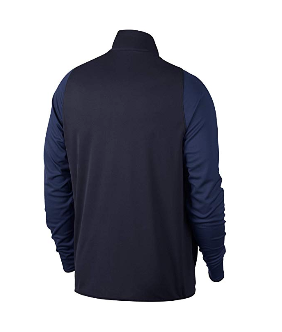 Nike Training Jacket Mens Small Blue Dri Fit Lightweight Long Sleeve ...