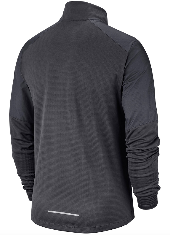 Nike Pullover Mens XL Dark Gray Authentic Dri Fit Pacer Running Half ...